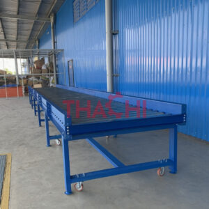 Băng chuyền con lăn tải pallet